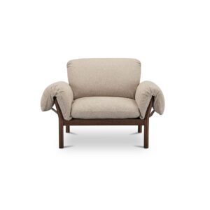 Cardero Lounge Chair Beige from Moe