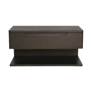 Jonah Floating Nightstand Dark Brown from Moe