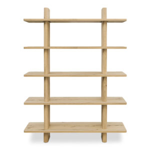 Casey Large Bookcase Rustic Oak from Moe
