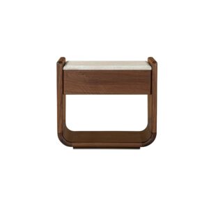 Enns Nightstand Dark Brown from Moe