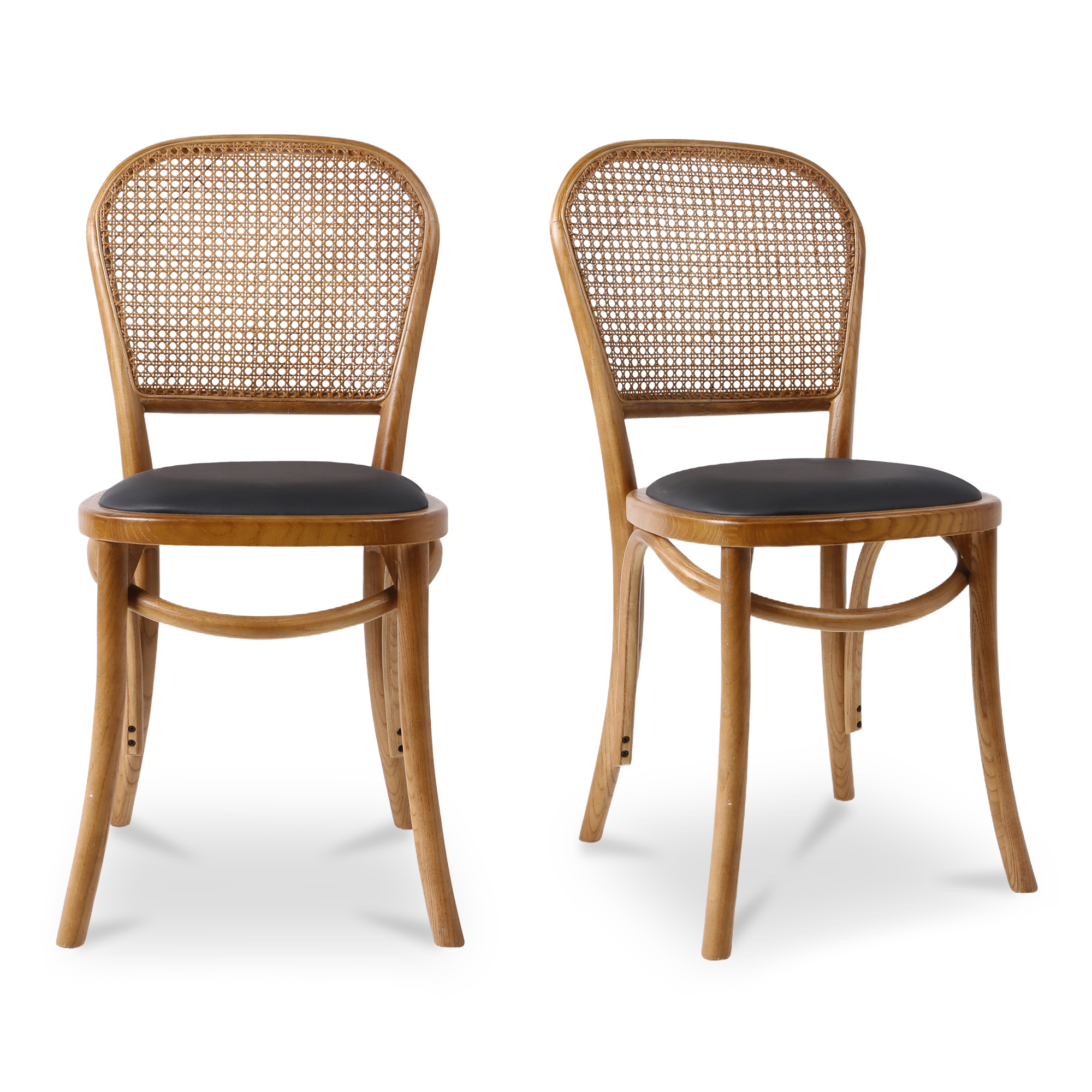 Bedford Dining Chair Light Brown – Set Of Two
