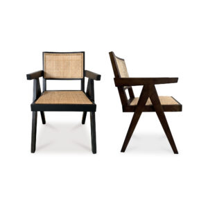 Takashi Chair Dark Brown - Set Of Two from Moe