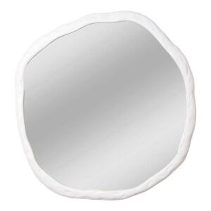 Foundry Large Mirror White from Moe