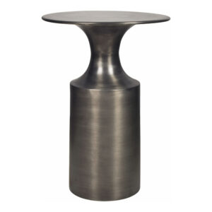 Rassa Accent Table Polished Zinc from Moe