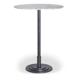 Tori Outdoor Bar Table White Marble from Moe