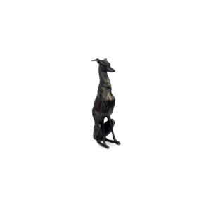 Duke Cast Aluminum Sculpture Black from Moe