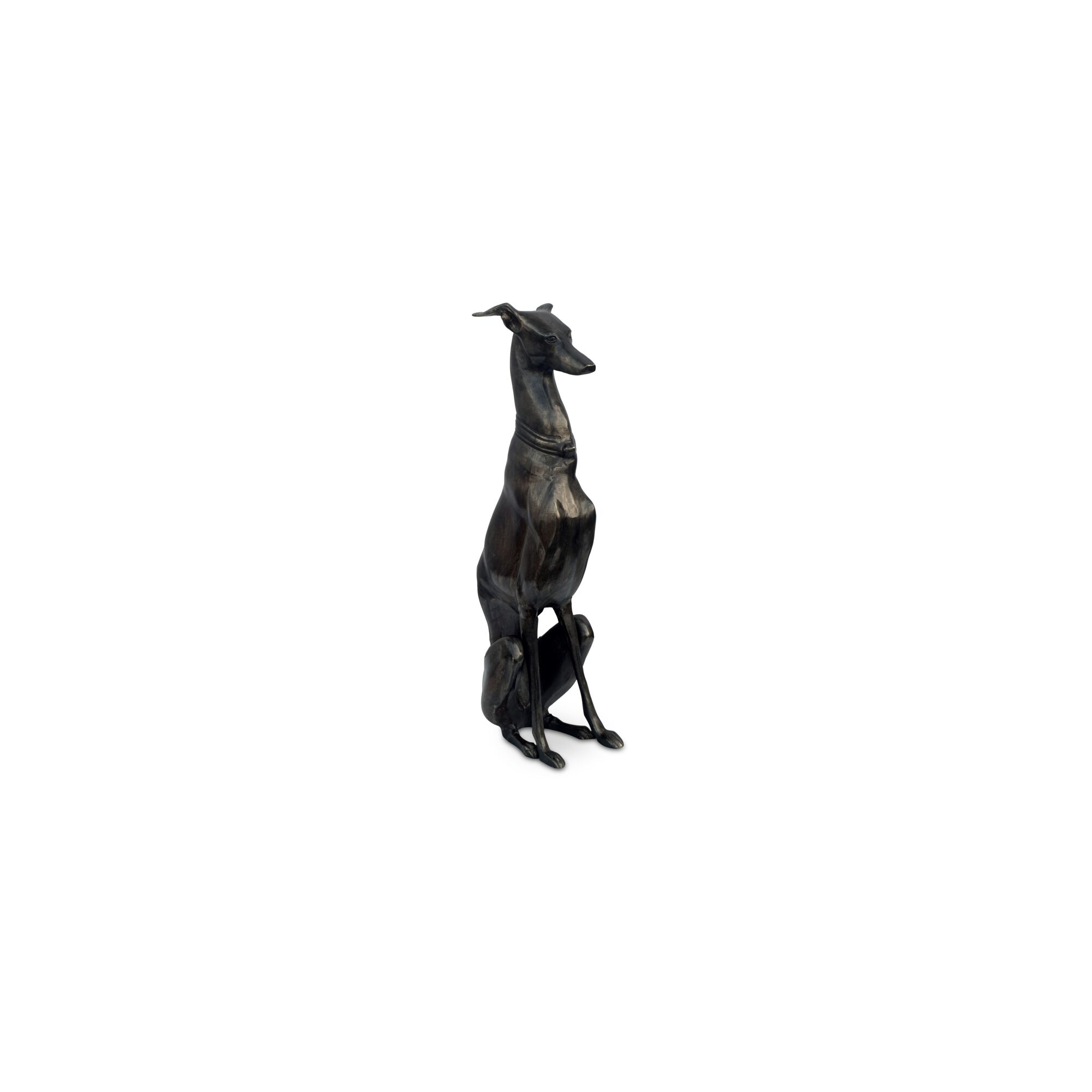 Duke Cast Aluminum Sculpture Black