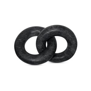 Hera Tabletop Decor Black Marble from Moe