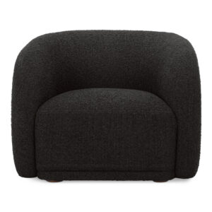 Faye Accent Chair Black Boucle from Moe