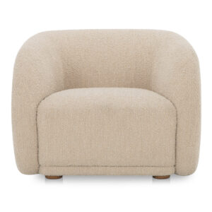 Faye Accent Chair Beige Boucle from Moe
