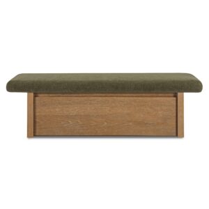 Gemma Storage Bench Dark Green from Moe