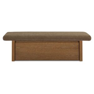 Gemma Storage Bench Taupe from Moe