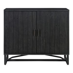 Sierra 2 Door Cabinet Black from Moe