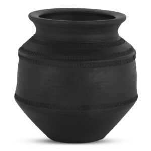 Astra Vessel Black Terracotta from Moe
