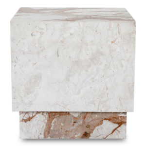 Layla Side Table Breccia Marble from Moe