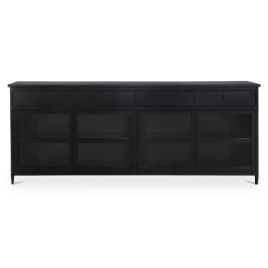 Henry Metal Sideboard Black from Moe