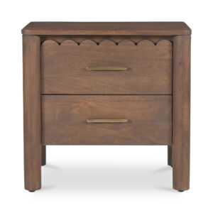 Wiley Nightstand Vintage Brown from Moe