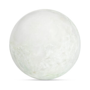 Odessa Sphere Tabletop Accent Green Onyx Marble from Moe