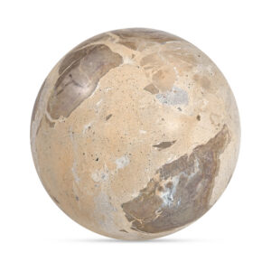 Odessa Sphere Tabletop Accent Tendu Beige Marble from Moe
