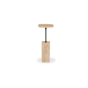 Caro Side Table Travertine from Moe