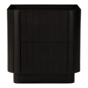 Povera Nightstand Black from Moe