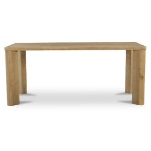 Segment Dining Table Wood Small Heritage Brown from Moe