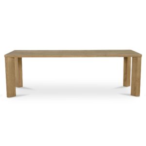 Segment Dining Table Wood Large Heritage Brown from Moe