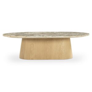 Carly Coffee Table Panther Stone from Moe