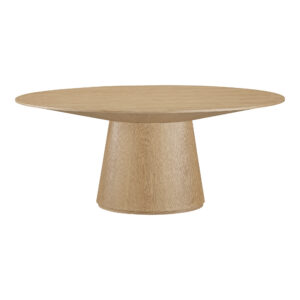 Otago Oval Dining Table Natural Oak from Moe