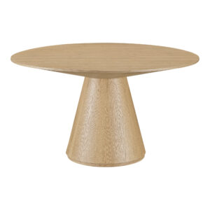 Otago 47In Round Dining Table Oak from Moe