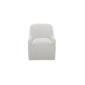 Maisie Rolling Dining Chair Flecked Oat from Moe