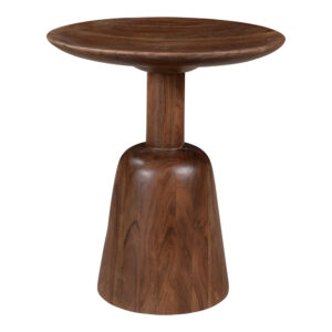 Nels End Table Dark Brown from Moe