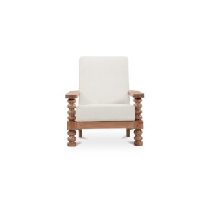 Ingrid Accent Chair Off White from Moe