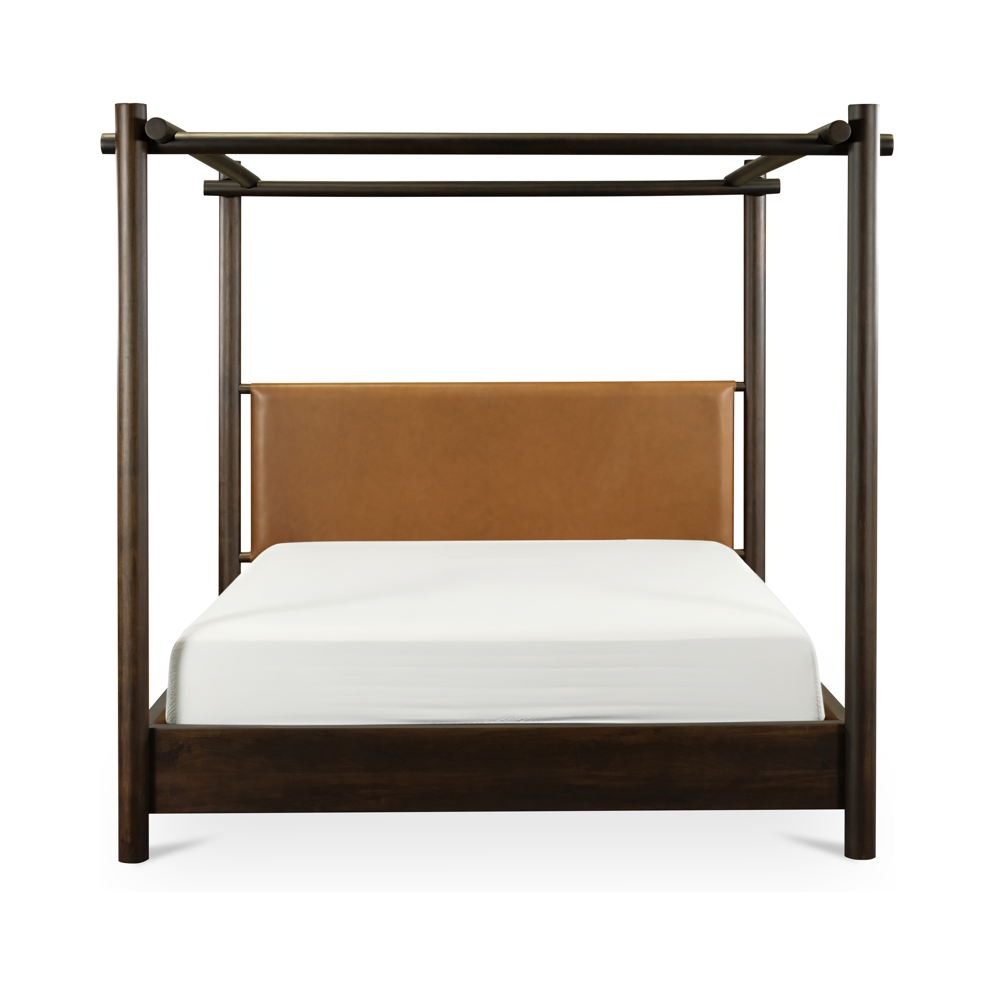 Devin Bed King Brown