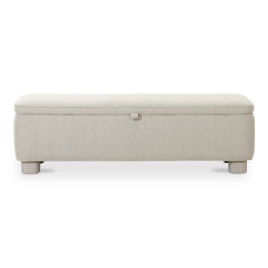 Ichigo Storage Bench Light Grey from Moe