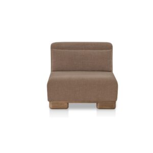 June Slipper Chair Dark Brown from Moe