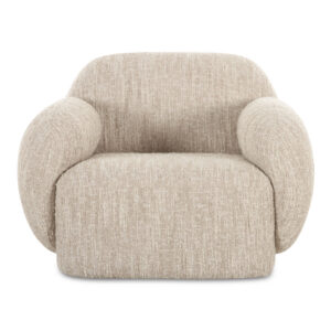 Hazel Lounge Chair Off White from Moe