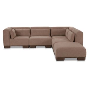 June Dream Modular Sectional Dark Brown from Moe