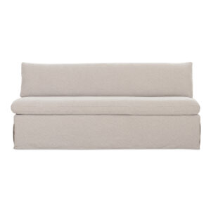 Fable Slipcover Dining Bench Beige from Moe