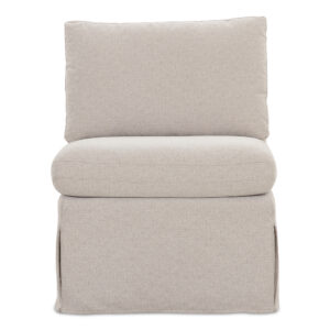 Fable Slipcover Dining Slipper Chair Beige from Moe