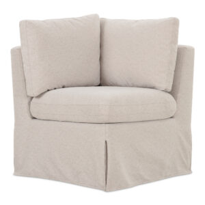Fable Slipcover Dining Corner Chair Beige from Moe