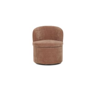 Dane Swivel Dining Chair Heritage Pink from Moe