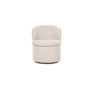 Dane Swivel Dining Chair Oatmeal from Moe