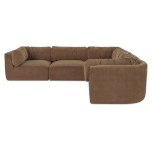 Matina Classic L Modular Sectional Taupe from Moe
