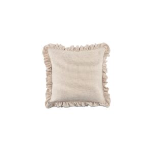 Betty 25 Inch Cushion Beige Stripe from Moe