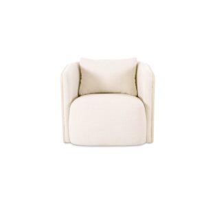 Cecil Accent Chair Warm White from Moe