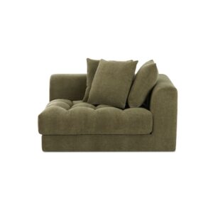 Davie Right Arm Facing Chair Olive from Moe