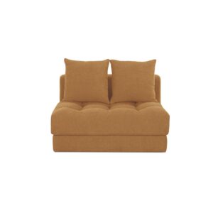 Davie Slipper Chair Golden Yellow from Moe