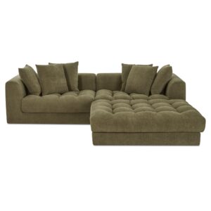 Davie Nook Modular Sectional Olive from Moe