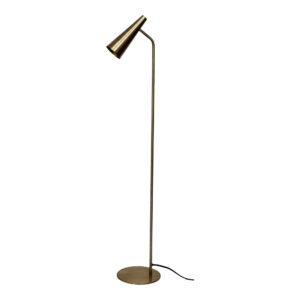 Trumpet Floor Lamp Gold from Moe
